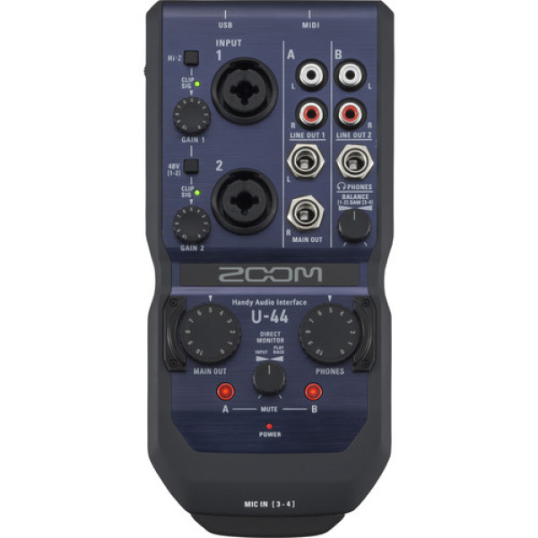 USB аудіоінтерфейс ZOOM U-44